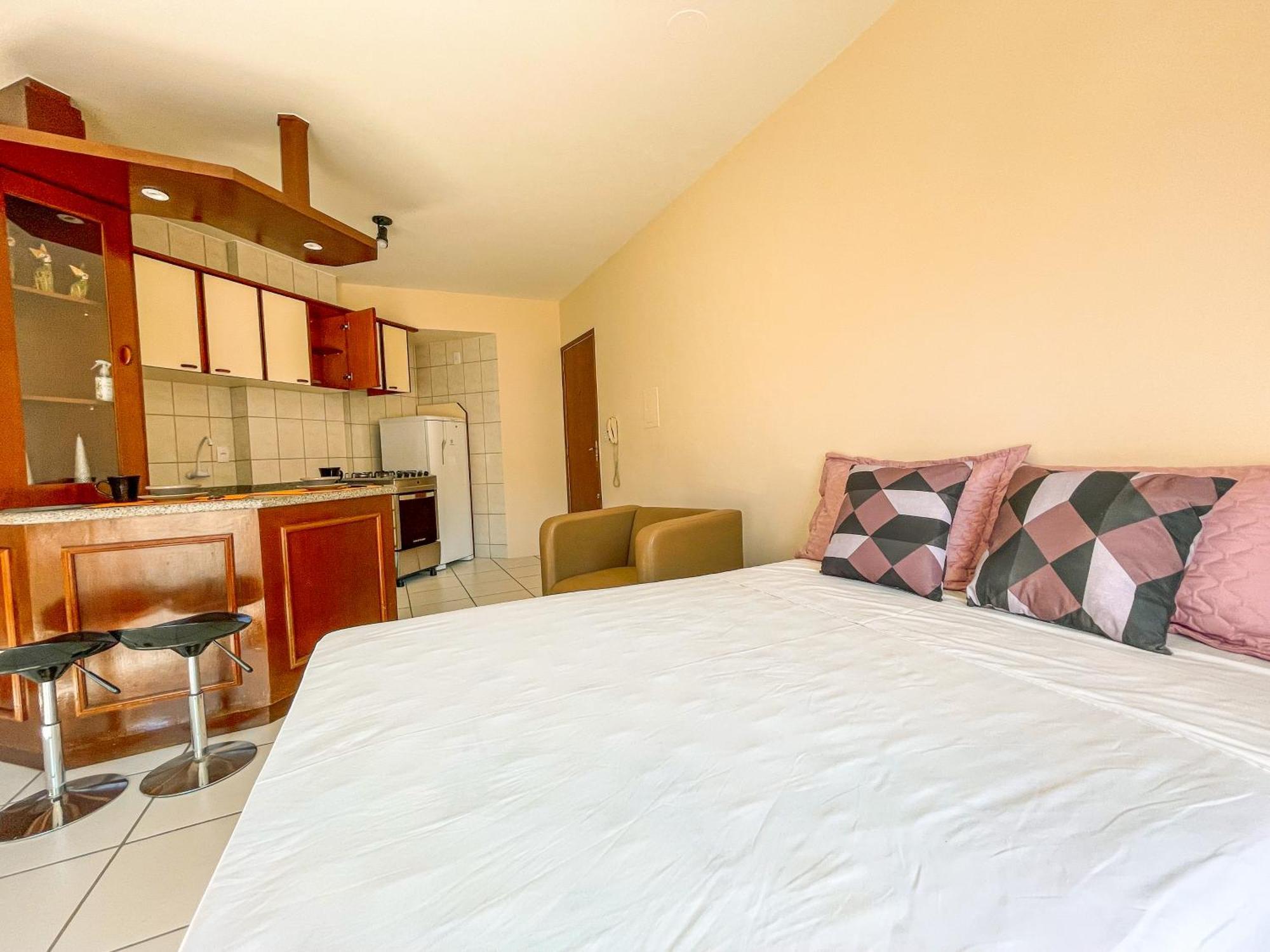 Studio No Centro: Piscina, Academia E Garagem N209 Florianópolis Zewnętrze zdjęcie